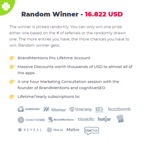 And The BrandMentions Competition Winners Are....