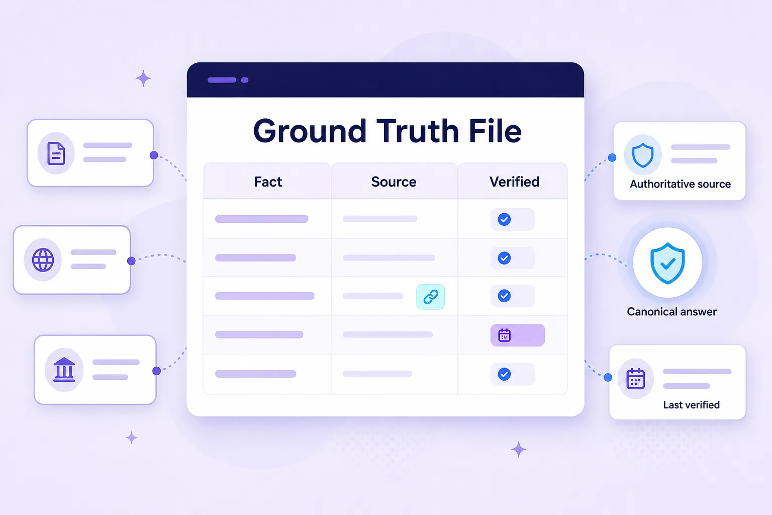 Brand ground truth file with verified facts, sources, and review dates.